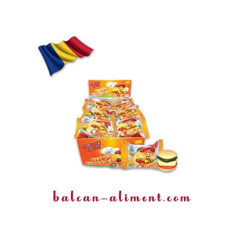 GUMMI MINI JELEU BURGER 7 G