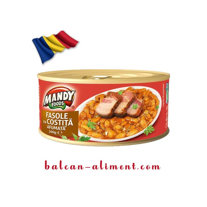 MANDY FASOLE CU COSTITA 300 GR
