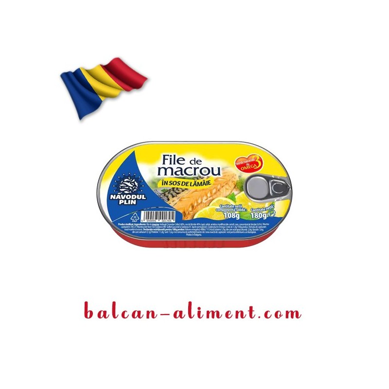 NAVODUL FILE MACROU SOS LAMAIE 180 G