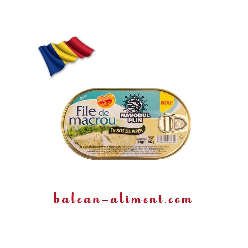 NAVODUL FILE MACROU SOS PIPER 170GR