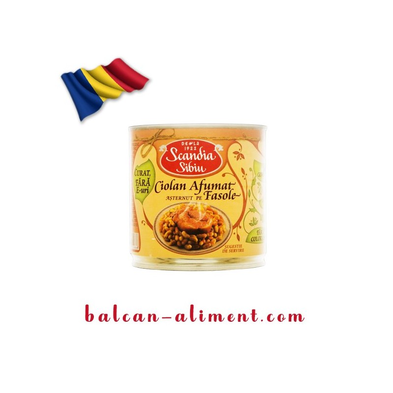SCANDIA CIOLAN CU FASOLE 400GR