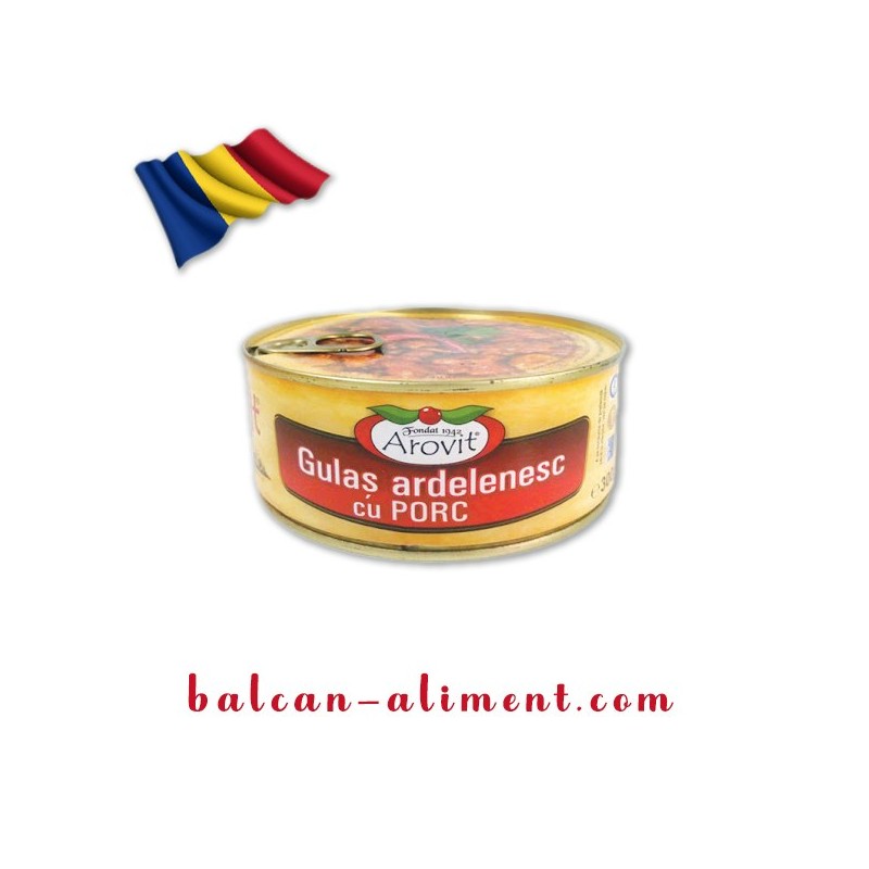 AROVIT GULAS DE PORC 300 GR