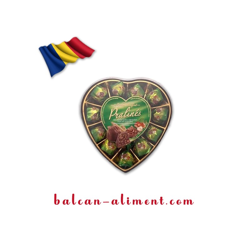 MAITRE PRALINE INIMA ALUNE & CEREALE 165 GR