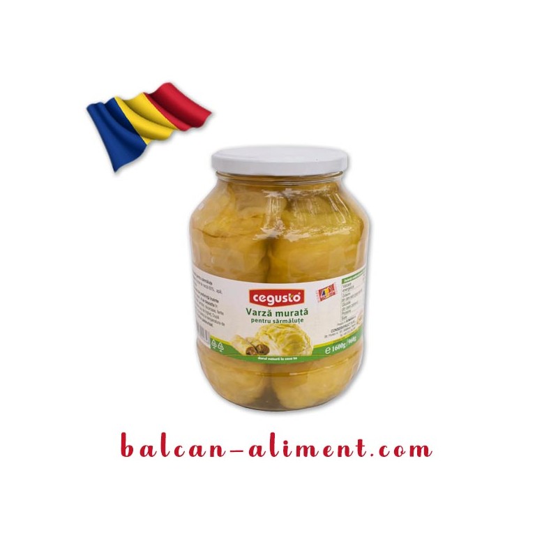 CEGUSTO FOI DE VARZA PENTRU SARMALE 1600 GR