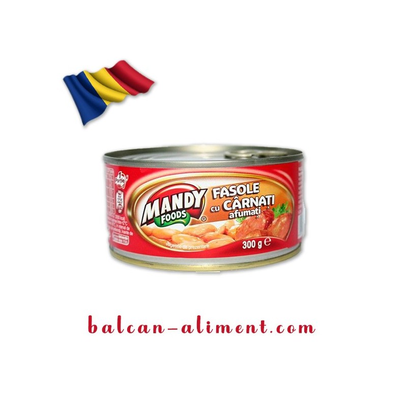 MANDY FASOLE CU CARNATI 300 GR