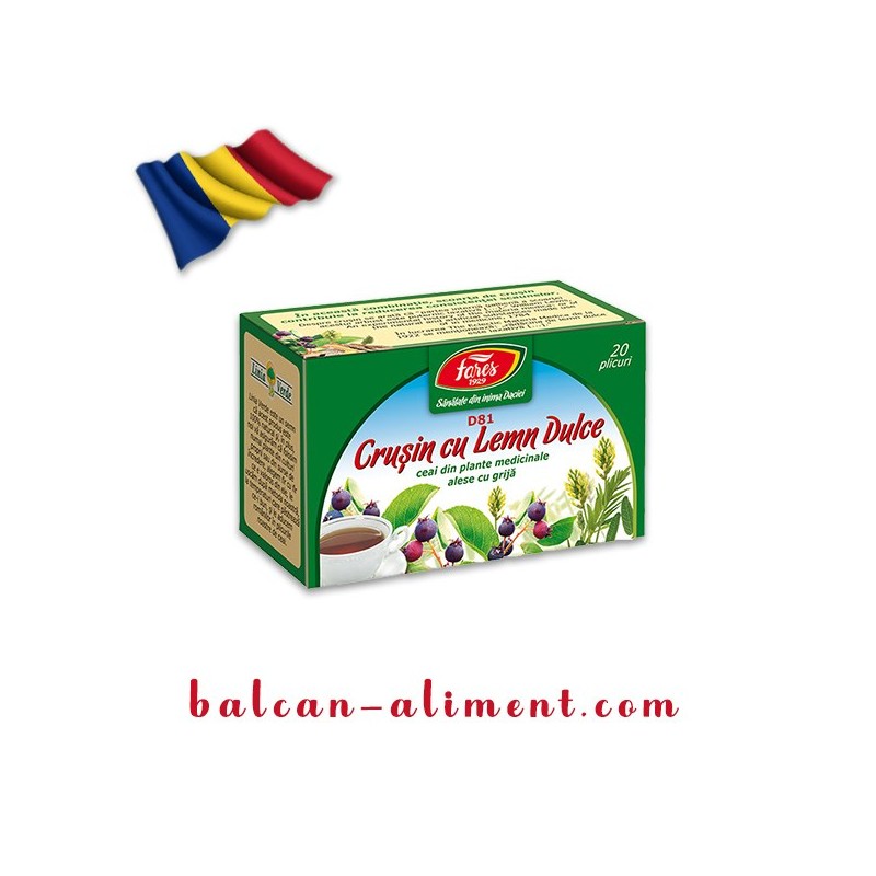 FARES CEAI DE CRUSIN CU LEMN DULCE PLIC