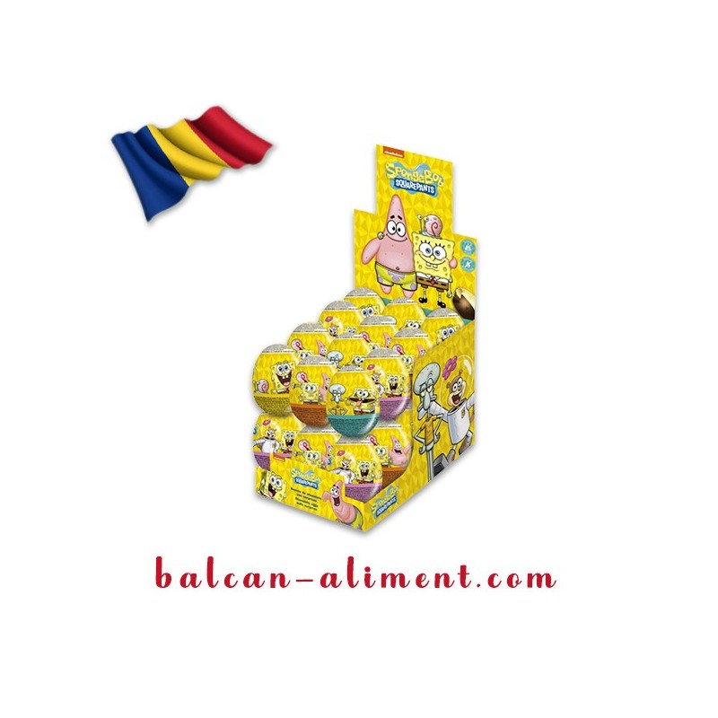 ZAINI OU CIOCOLATA SPONGE BOB 20GR (24)