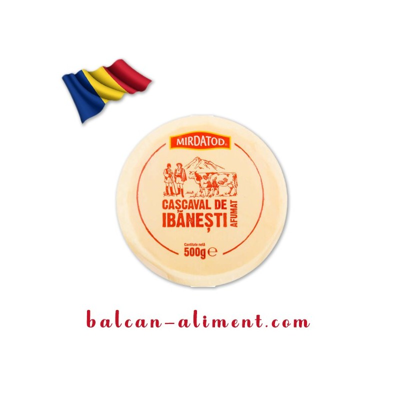 IBANESTI CASCAVAL AFUMAT DE IBANESTI 500GR 