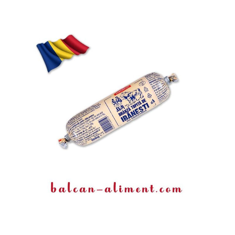 IBANESTI BRANZA TOPITA CU SMANTANA 100 G