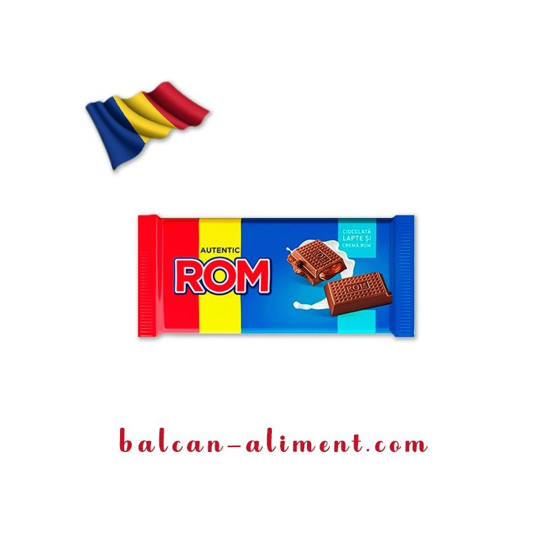 ROM TABLETA CIOCOLATA LAPTE 88 GR (24)
