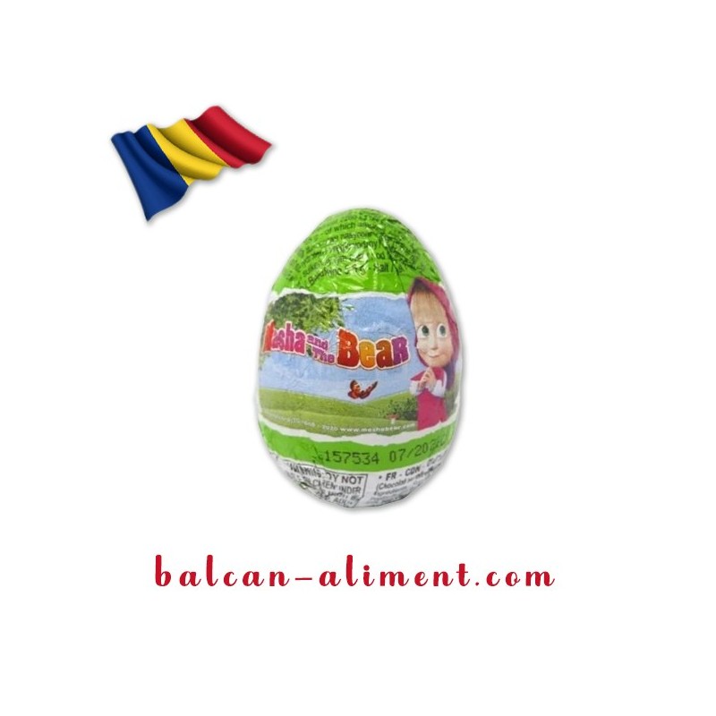 ZAINI OU CIOCOLATA MASHA&BEAR 20GR (24)