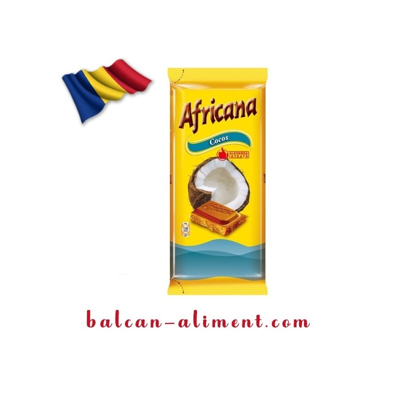 AFRICANA CIOCOLATA COCOS 80 GR 