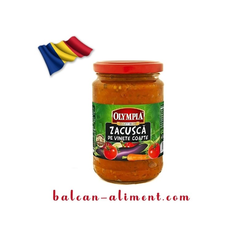 OLYMPIA ZACUSCA VINETE 580ML 6/BAX