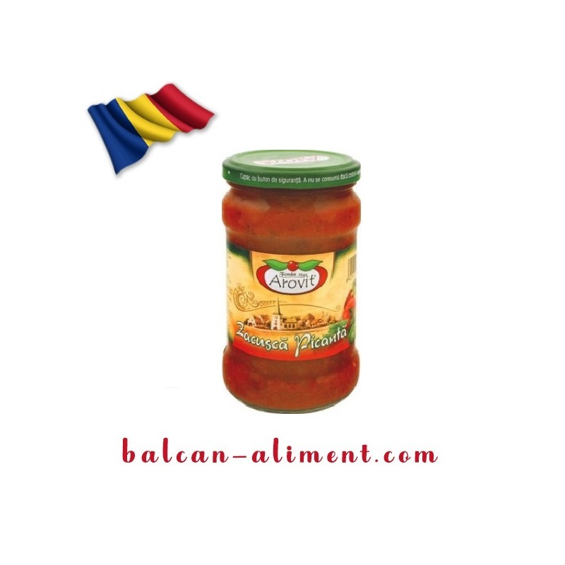 AROVIT ZACUSCA PICANTA 300 GR
