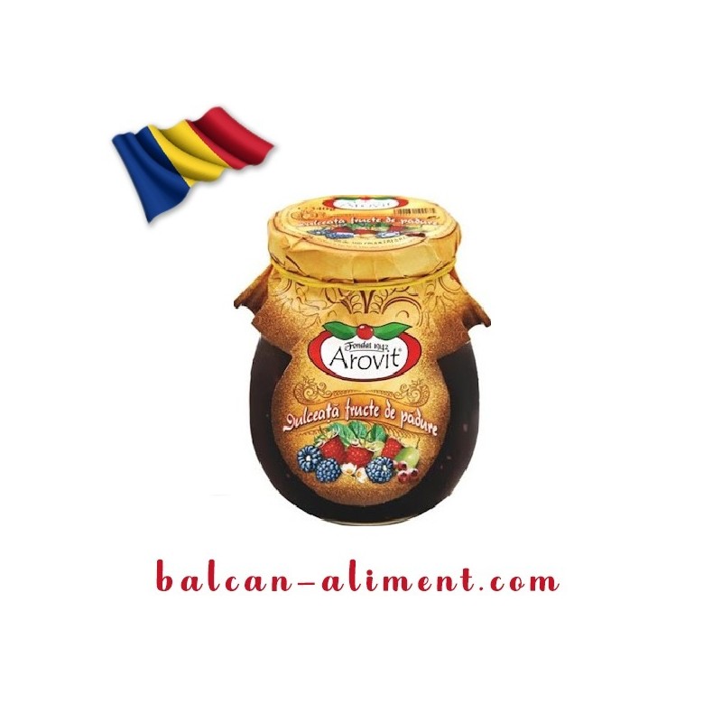 AROVIT DULCEATA FRUCTE DE PADURE 340 GR