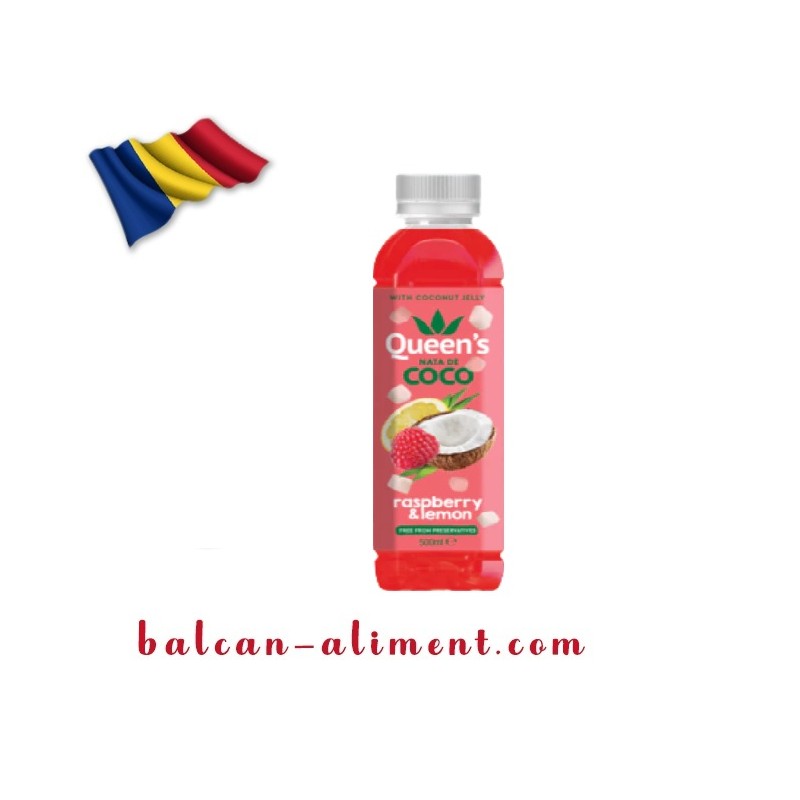 QUEEN NATA DE COCO ZMEURA LAMAIE 500ML