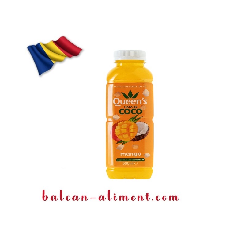 QUEEN NATA DE COCO MANGO 500ML