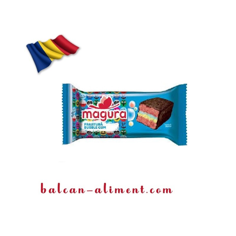MAGURA PRAJITURA BUBBLE GUM 35GR (24)