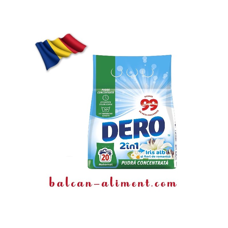 DERO 2 IN 1 IRIS ALB 1.5KG