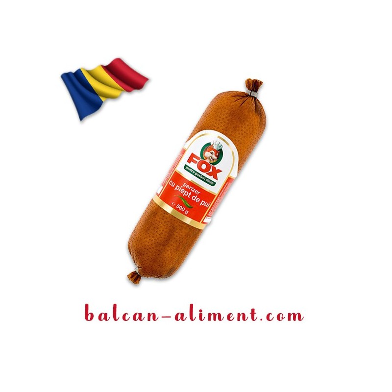 FOX PARIZER CU PIEPT DE PUI 400 GR BUC
