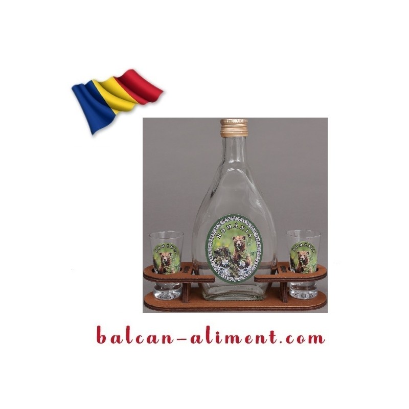 SET STICLA 2 PAHARE TUICA