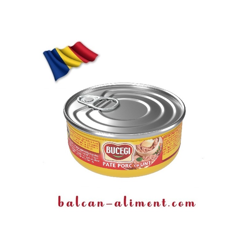 BUCEGI PATE PORC CU UNT 120 G