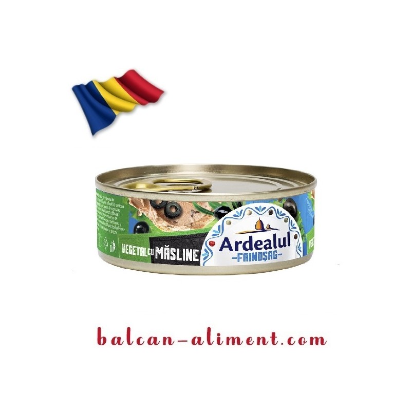 ARDEALUL PATE VEGETAL MASLINE 100 G