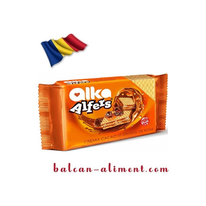 ALFERS NAPOLITANE CACAO&ROM 170 G