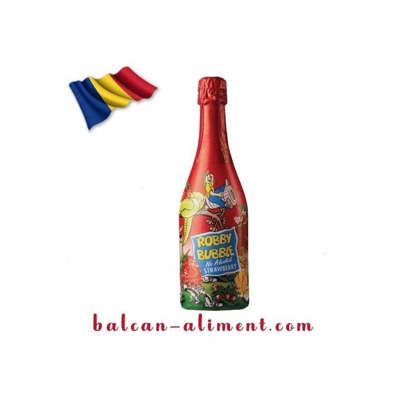 ROBBY BUBBLE SAMPANIE CAPSUNI 750 ML