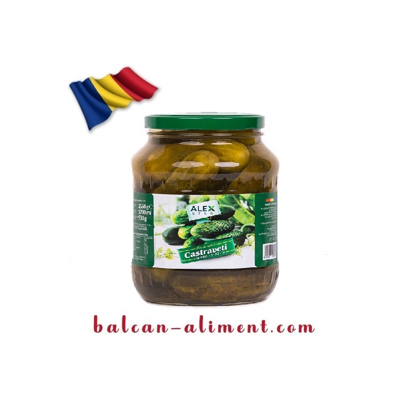 ALEX STAR CASTRAVETI IN OTET 9-12 CM 1700 ML