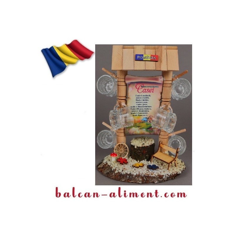 POARTA DECORATIVA FANTANA ROATA/ PAHARE