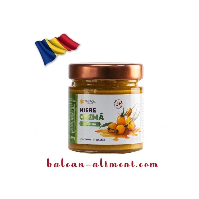 APISROM MIERE CREMA CU CATINA 280 G (6)