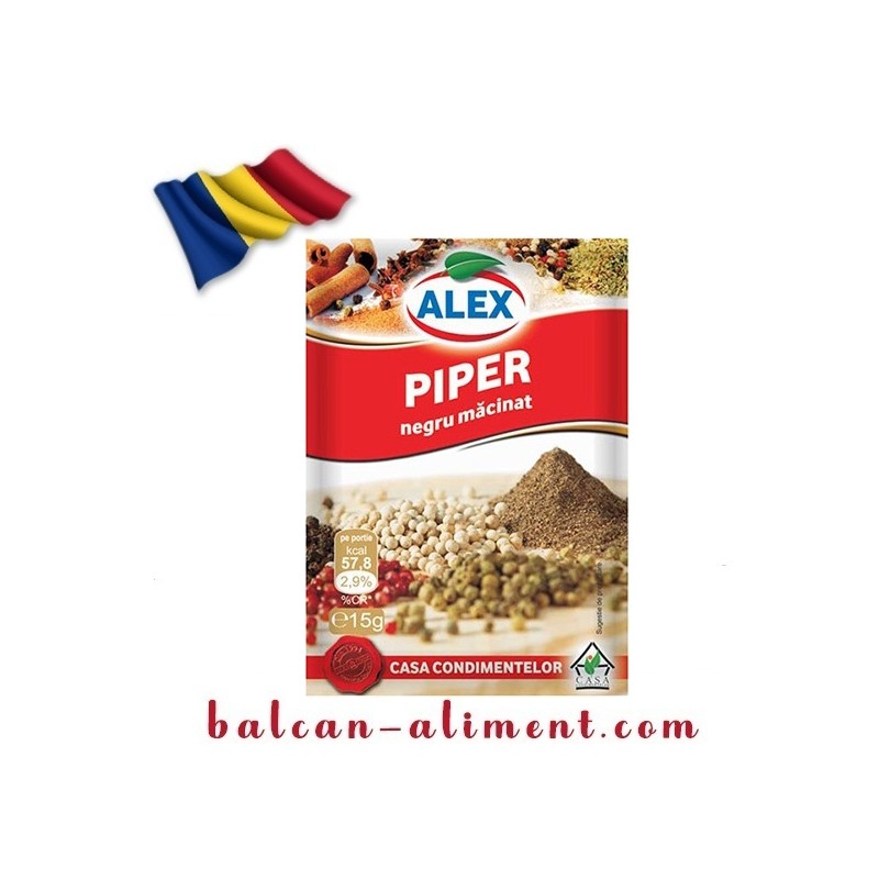 ALEX PIPER NEGRU MACINAT 15 G (20)
