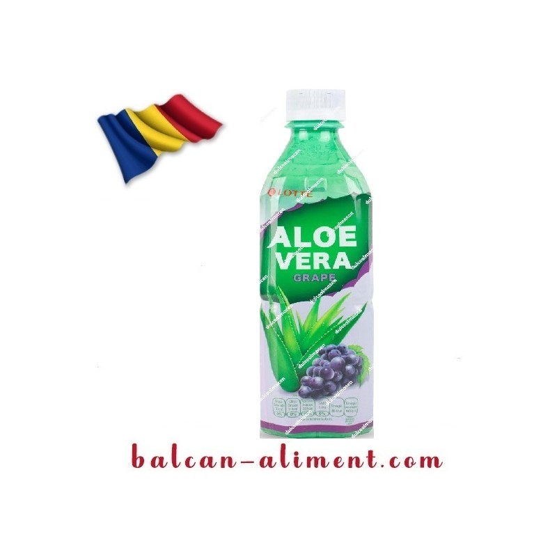 LOTTE ALOE VERA UVA 500 ML