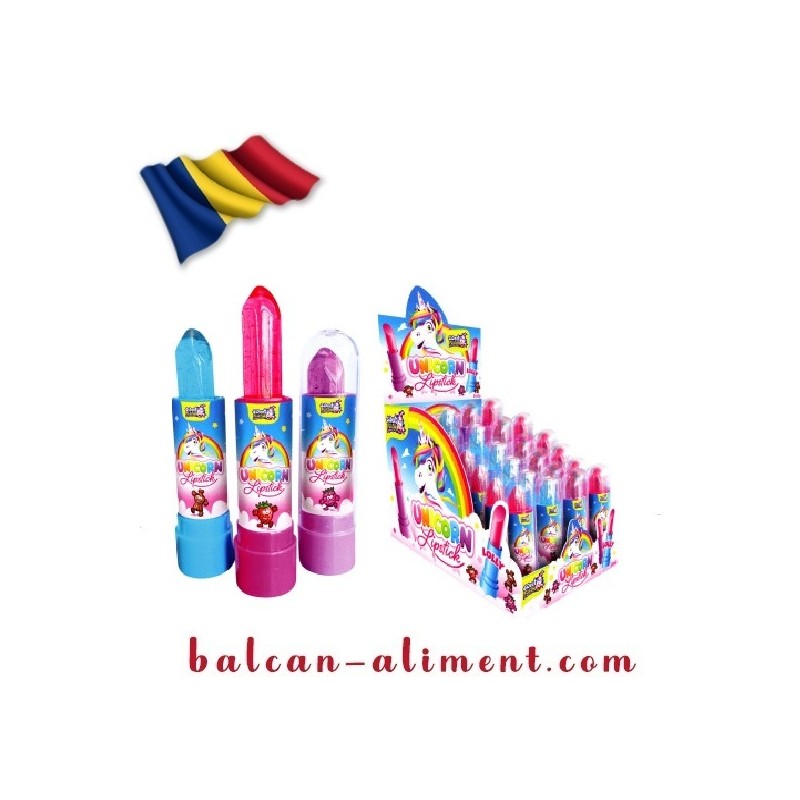 LOLLIBONI UNICORN LIPSTICK CANDY 5 GR
