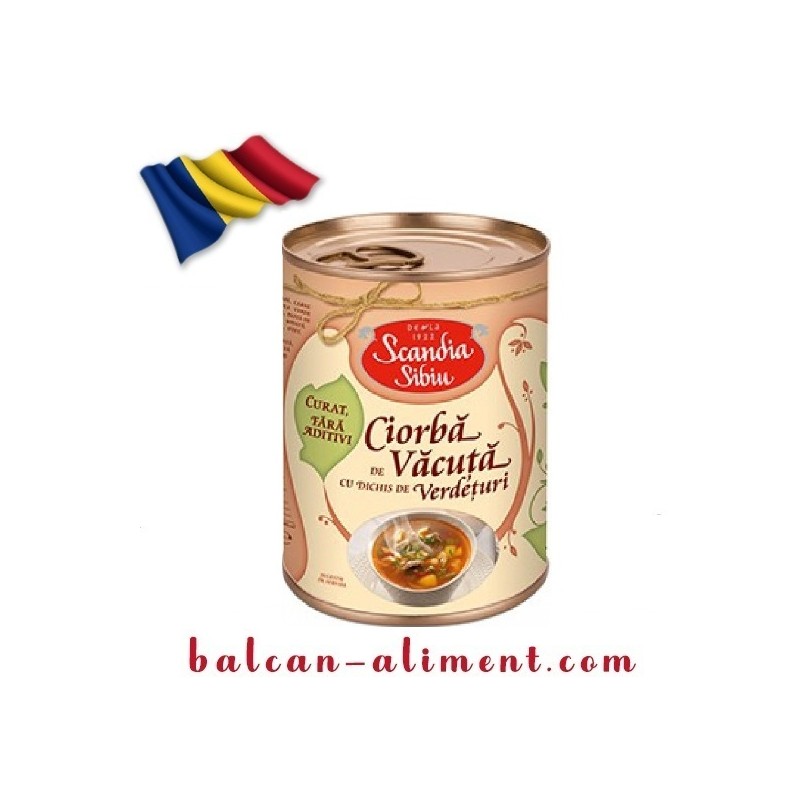 SCANDIA CIORBA DE VACUTA 400 GR