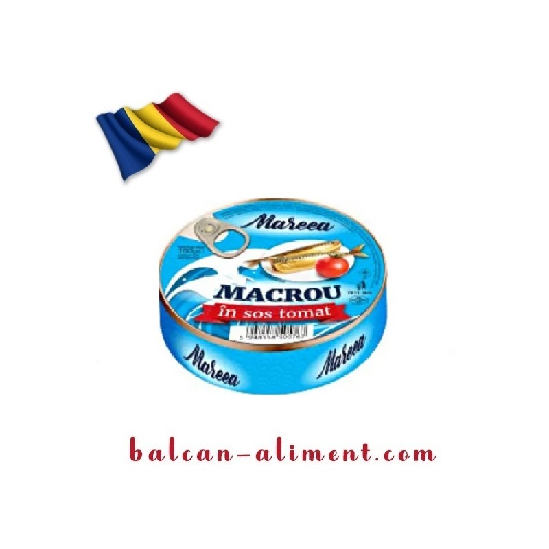 MAREEA MACROU SOS TOMAT 160GR 