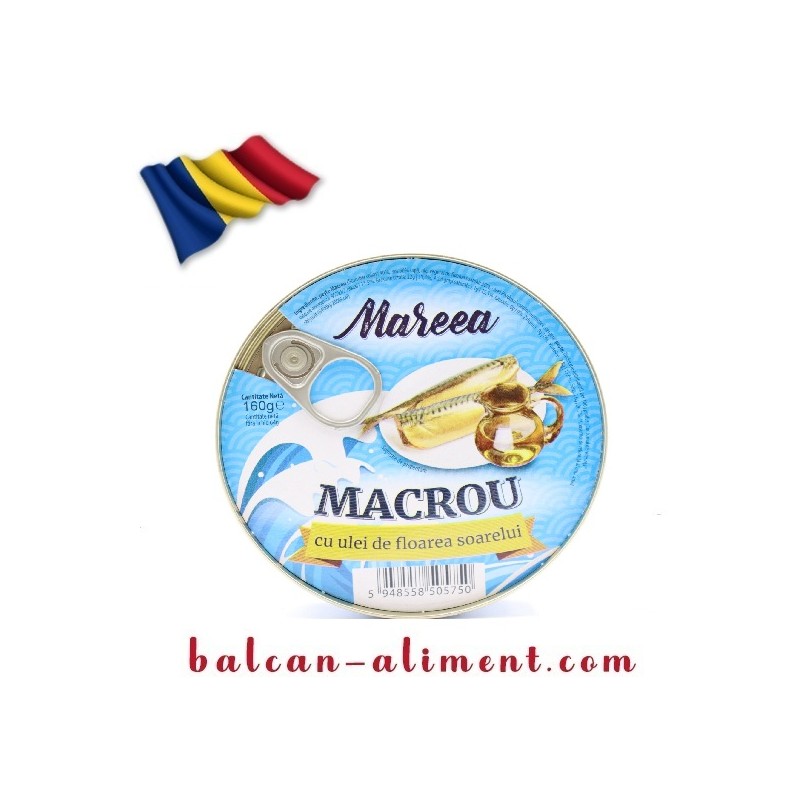 MAREEA MACROU IN ULEI 160GR