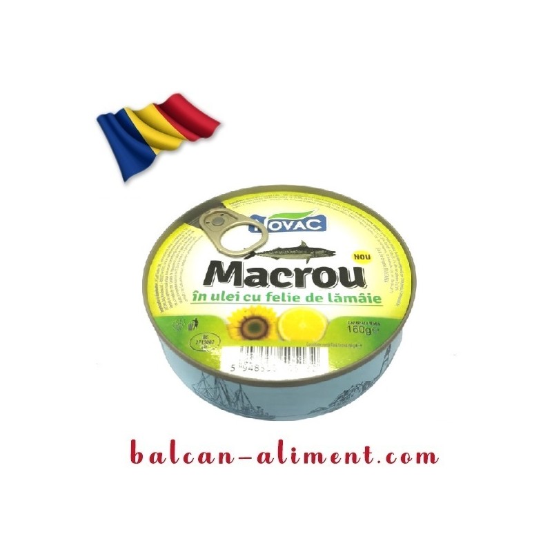 NOVAC MACROU CU LAMAIE 160 GR 