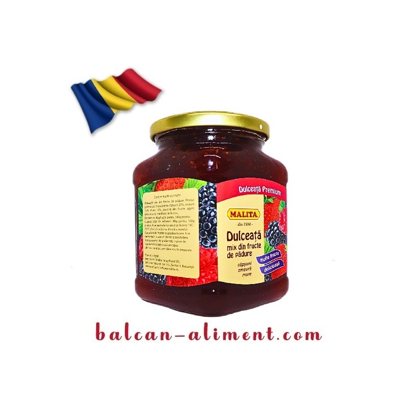 MALITA DULCEATA FRUCTE PADURE 340 GR 