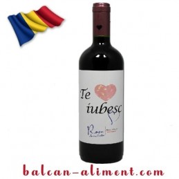 VIN TE IUBESC ROSU 750ML