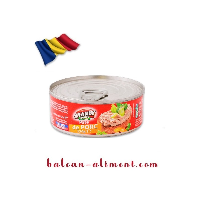 MANDY PATE PORC 120 GR