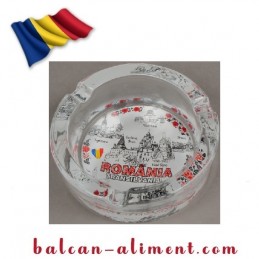 SCRUMIERA STICLA/CERAMICA ROMANIA