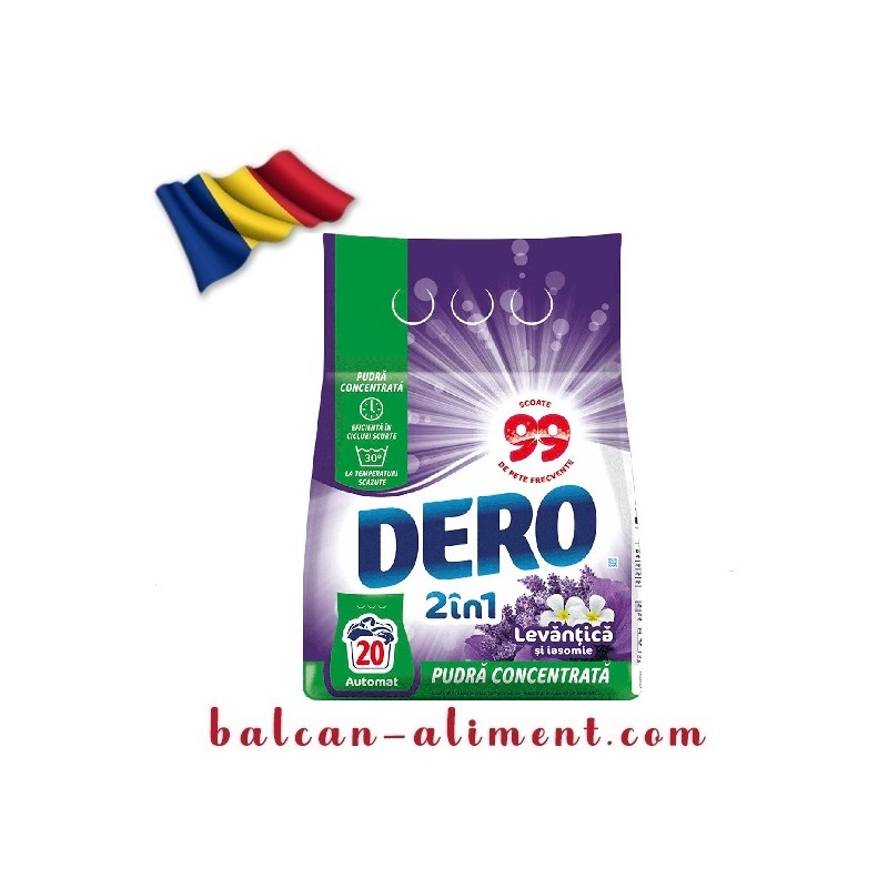 DERO 2 IN 1 LAVANDA 1.5 KG 