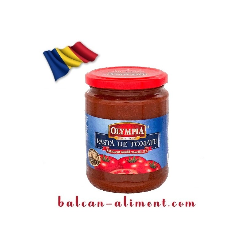 OLYMPIA PASTA TOMATE 24% 314 ML 6/BAX