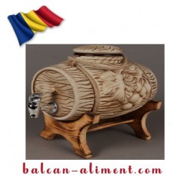 BUTOI CERAMICA PE SUPORT LEMN