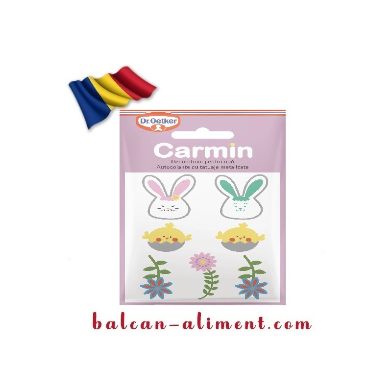 DR. Q CARMIN DECORATIUNI AUTOCOLANTE METALIZATE 