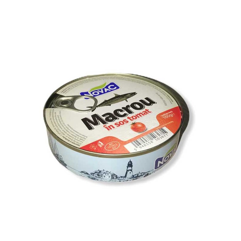 NOVAC MACROU IN SOS TOMAT  160 GR 
