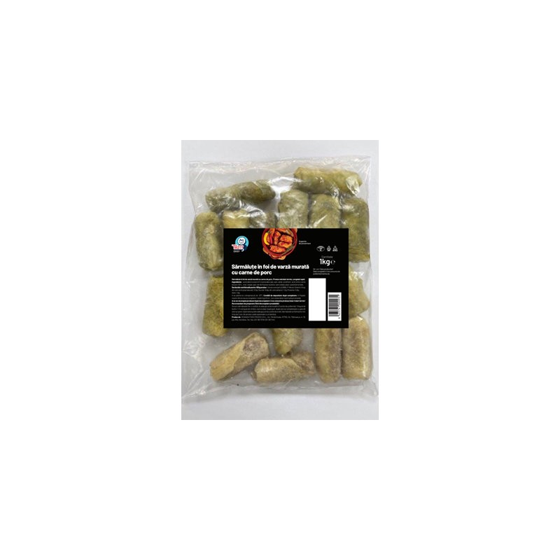 TASTY SARMALUTE IN FOI DE VARZA 1 KG CONGELATE