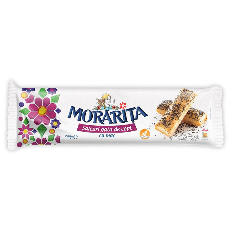 MORARITA SALEURI CU MAC 500 GR CONGELATE